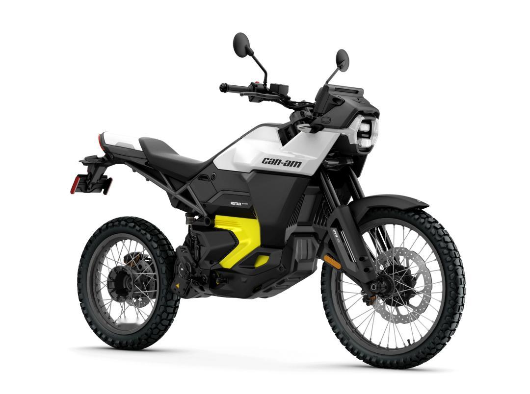 车市热门[超话] 庞巴笛 Can-Am 2026 电动摩托Origin “ 起点