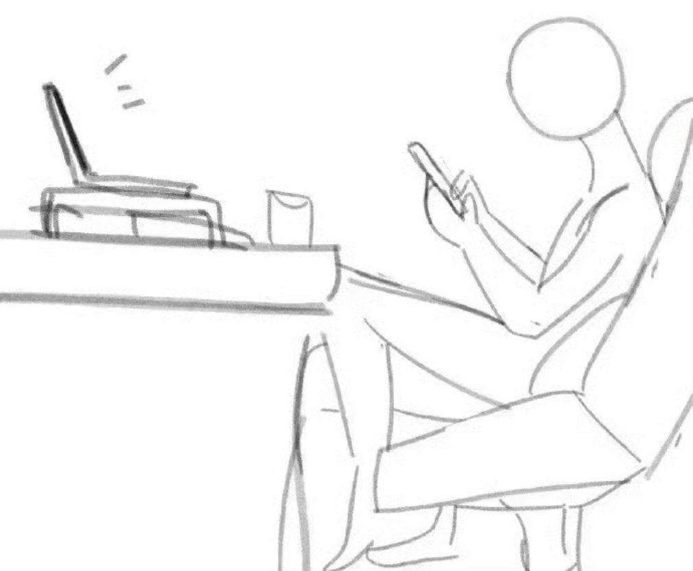 是不是你平时摸鱼的状态 