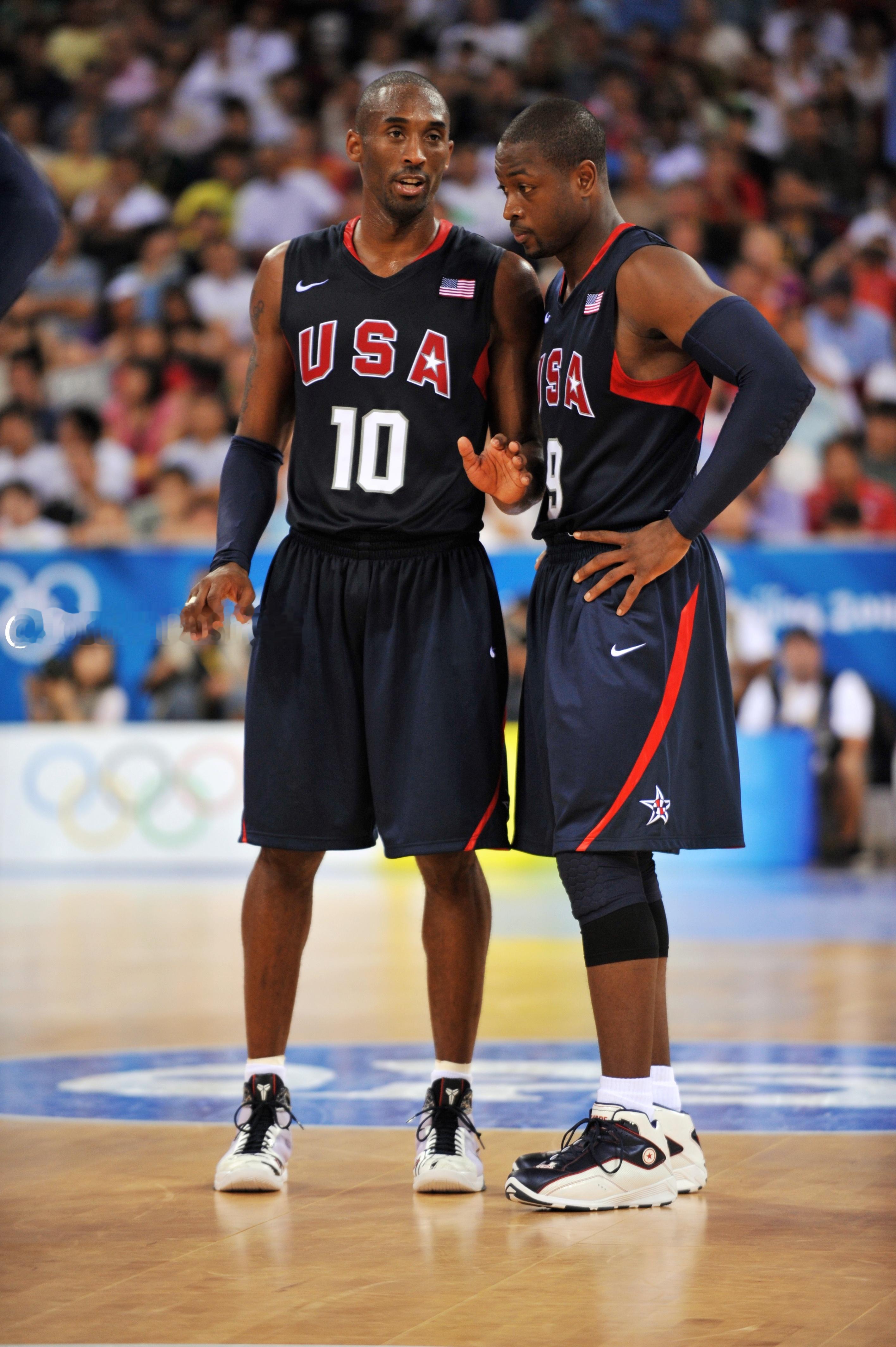 kobe bryant & Dwyane Wade 2008nba科比韦德
