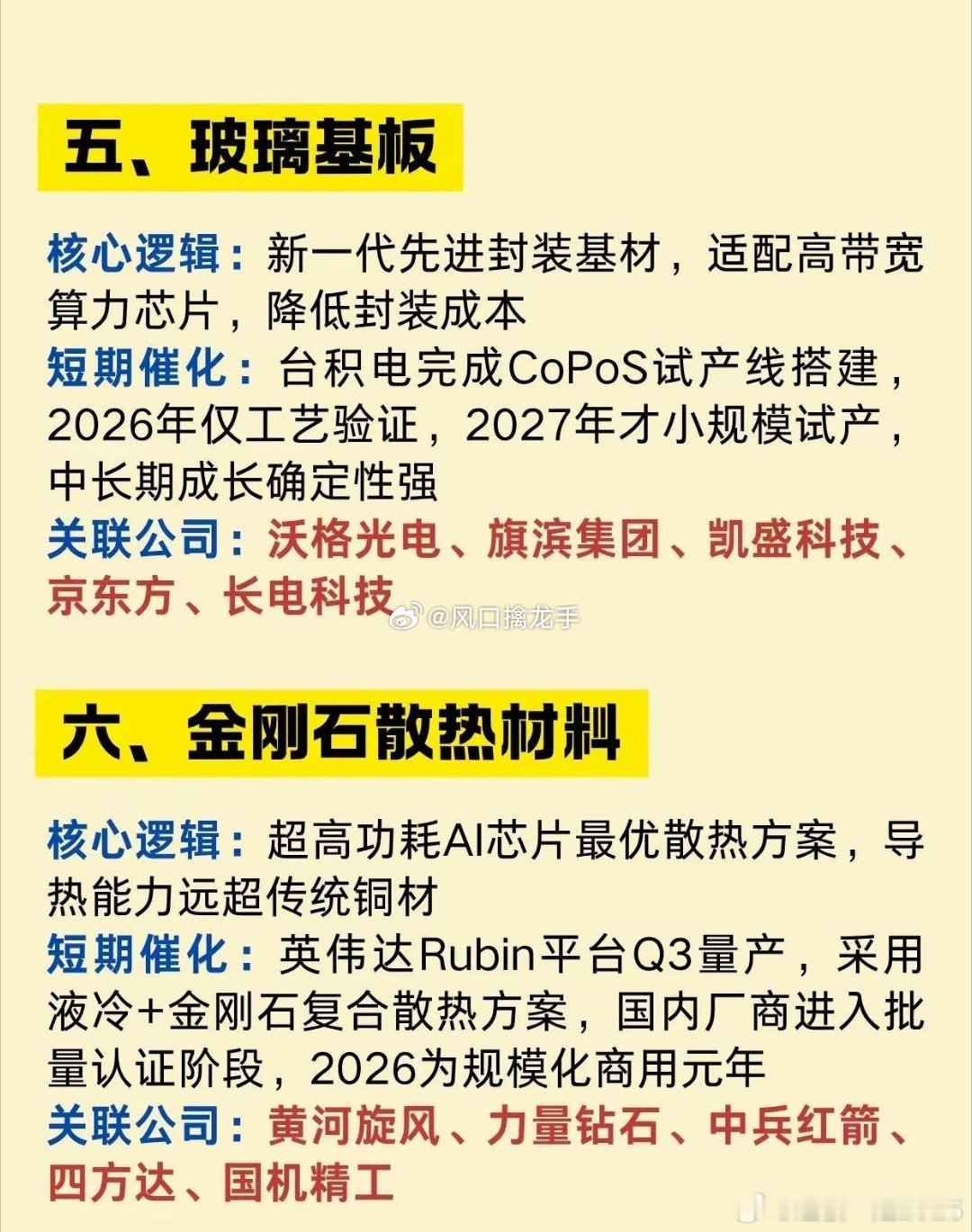 一文梳理：八月半导体材料六大重点关注方向（景气共振逻辑+细分赛道+产业催化+国内
