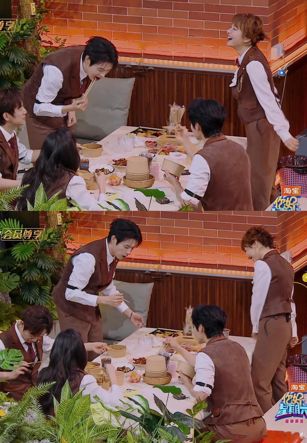 鸥姐视角昕昕就是家里最可爱的小妹☺️因为觉得可爱所以像侦小宝，昕笑着甩甩手的样子