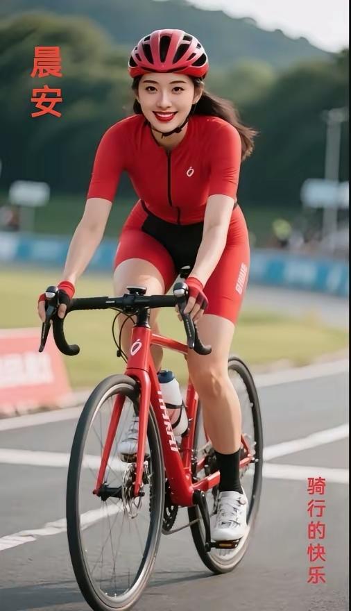 晨安骑行，感受风驰电掣的快乐！🚴‍♀️💪