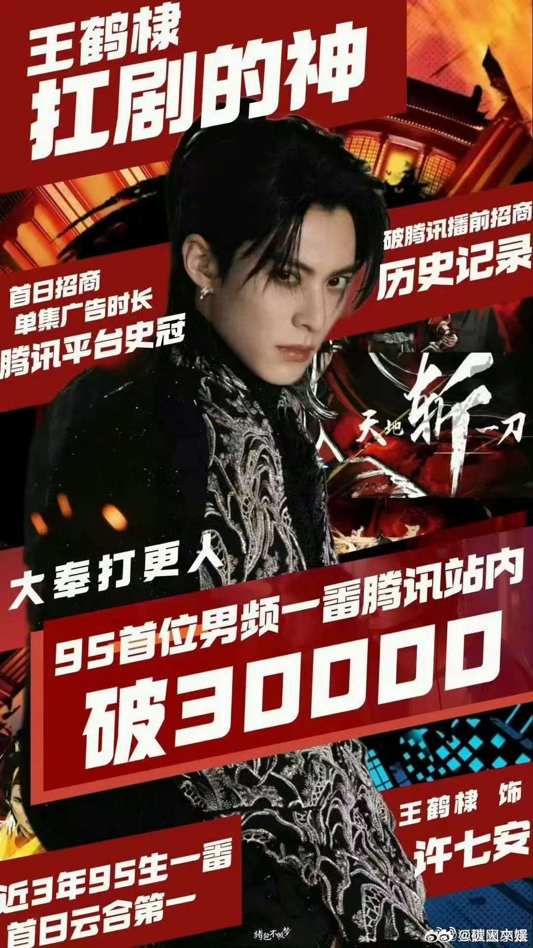 王鹤棣出道八周年实绩王鹤棣出道八周年影视商务实绩王鹤棣出道八周年实绩，厉害，[爱