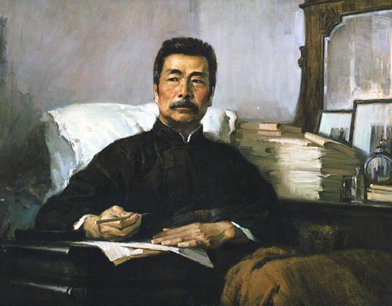 王铎：大画家汤小铭笔下的鲁迅和白求恩，揭开了中国油画史的崭新一页。