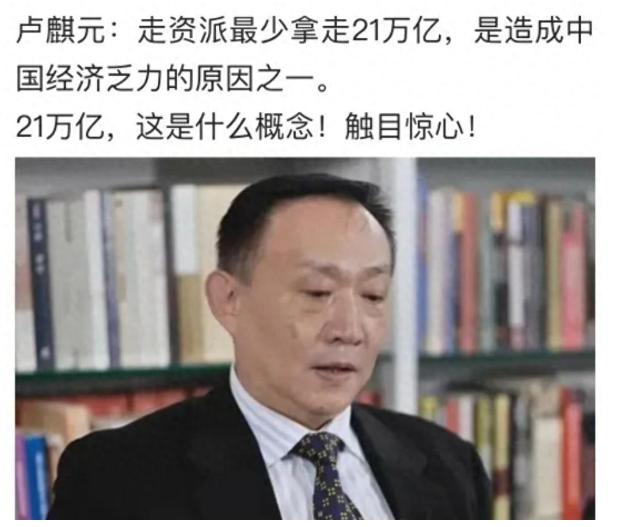 卢麒元这几句话，骂得真够狠，但也真够透。

什么叫“殖儿加戏子，庞氏加走资”？把