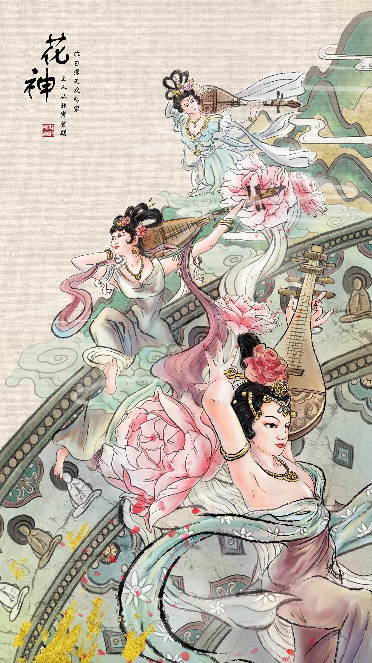 农历二月十二是“花神节”，也叫花神诞、花朝节、百花节，主要有庆祝春满人间、百花盛