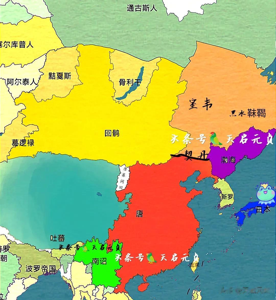 这是一件很奇怪的事情：在唐朝之前，中原王朝周边只有北方草原出现过强大的游牧政权，