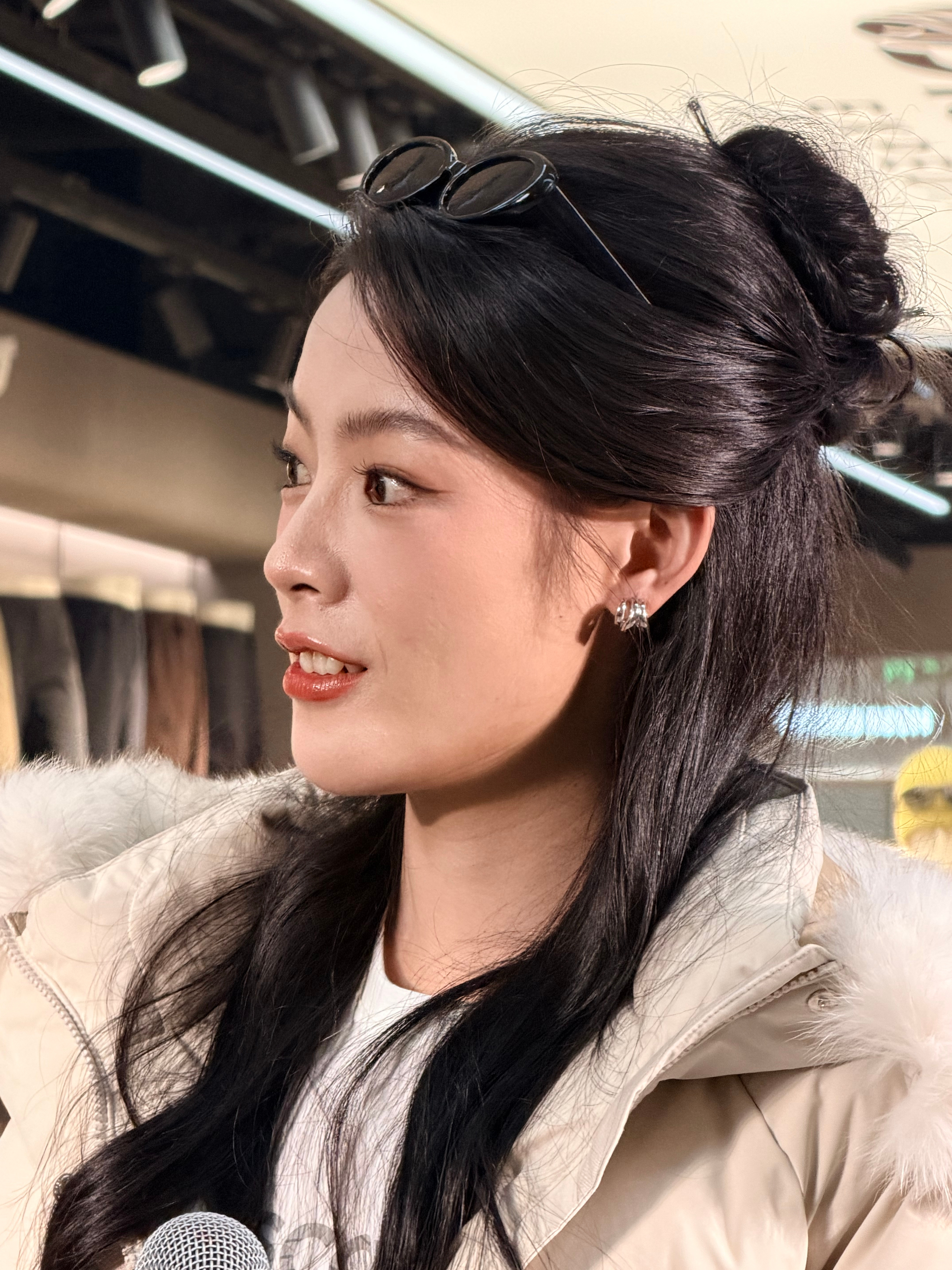 今天活动上拍到的陈丽君❤️ ​​​