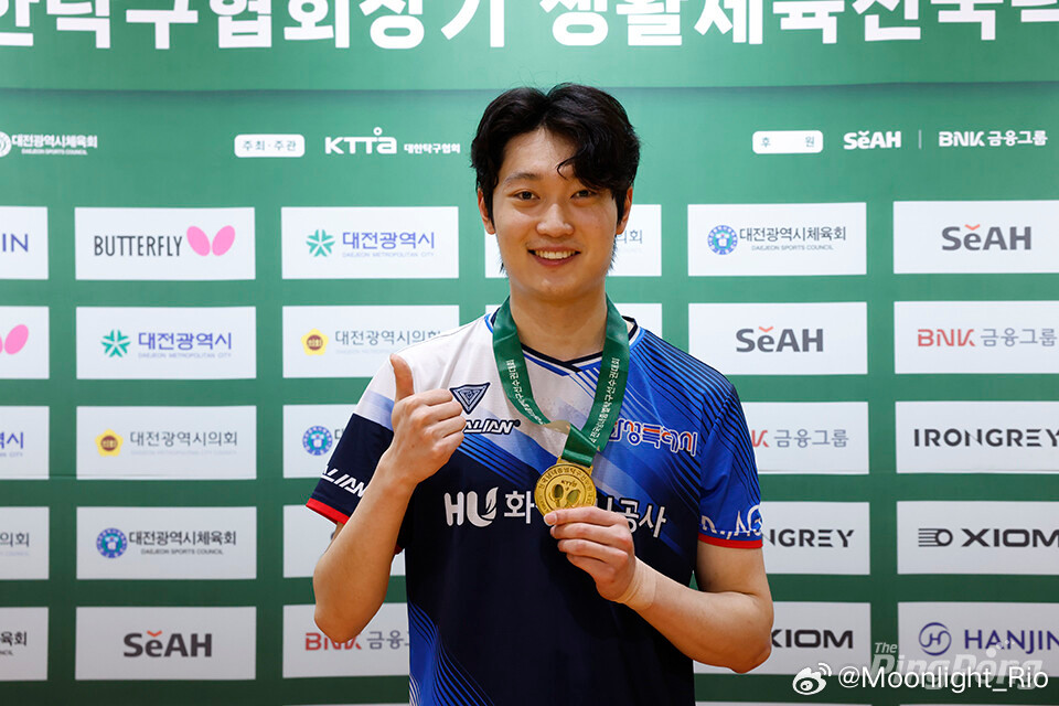 【韩媒】第72届全国各组别乒乓球锦标赛圆满落幕！激战中明星球员展现存在感在大田韩