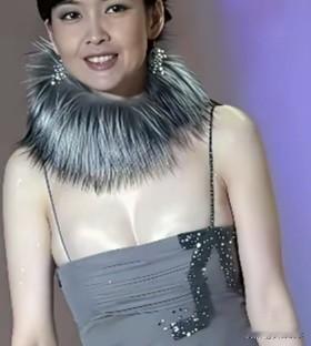 第一次见这位女明星穿这么性感！