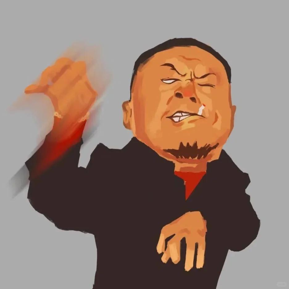 寥寥几笔，真的把人物的魂儿都画出来了，请用一句话证明你认识他.......