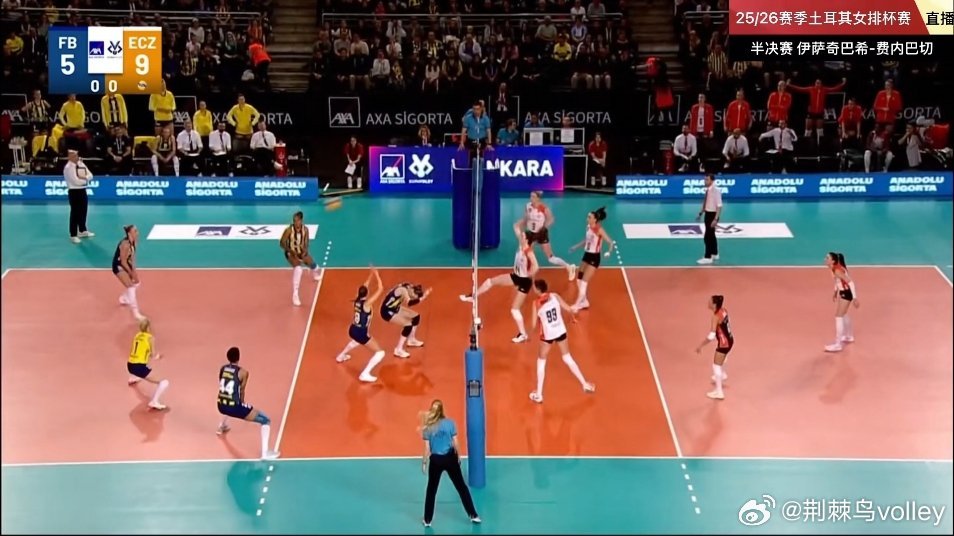 伊萨能争口气灭了费内么女排土耳其女排超级联赛