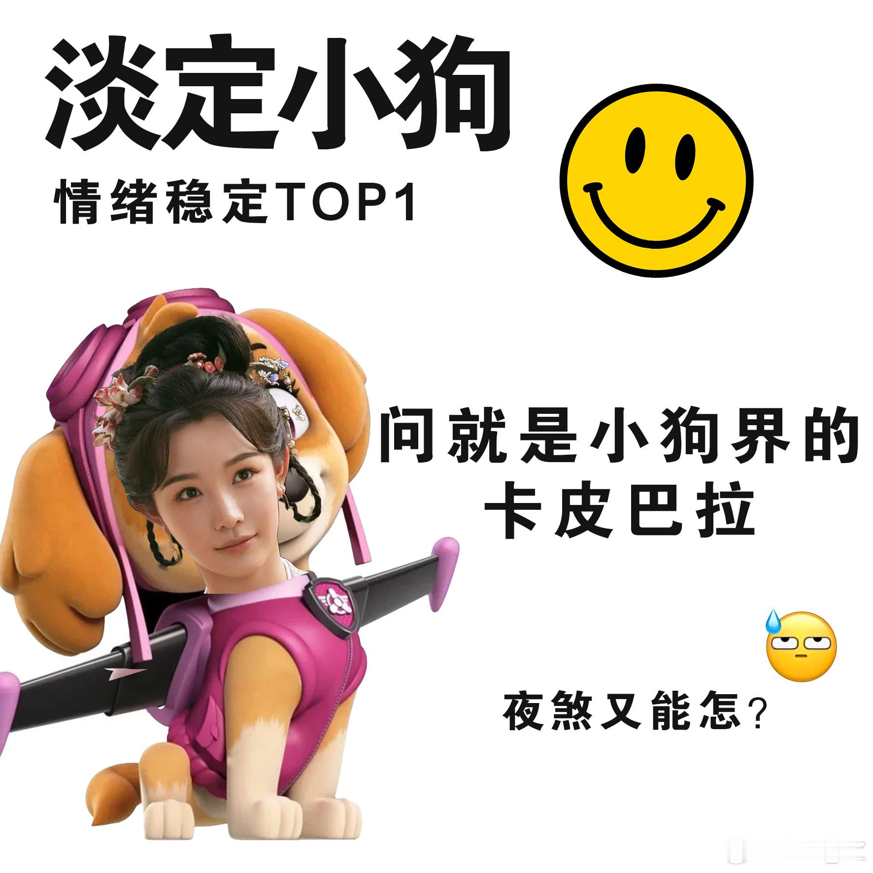 波波队成员霍黛蓉，今日化身淡定小狗，遇事冷静分析，锦囊妙计随时供应，此次势必拿下