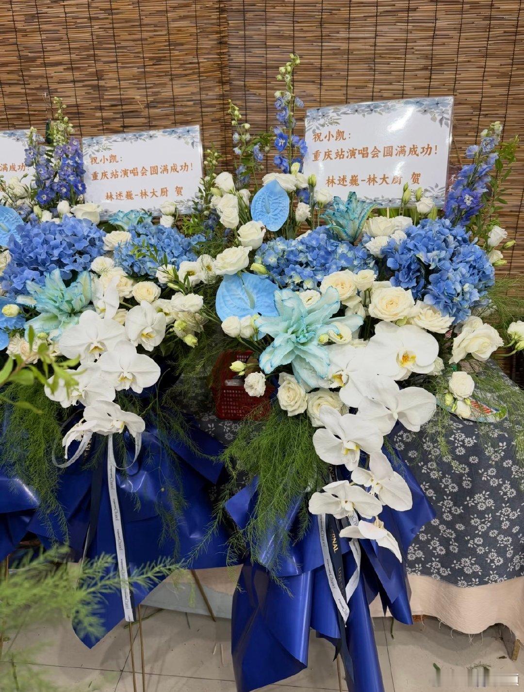 林大厨王俊凯不像演的王俊凯重庆首站花篮汇总各界祝福齐聚重庆场馆！艺人好友、影视团