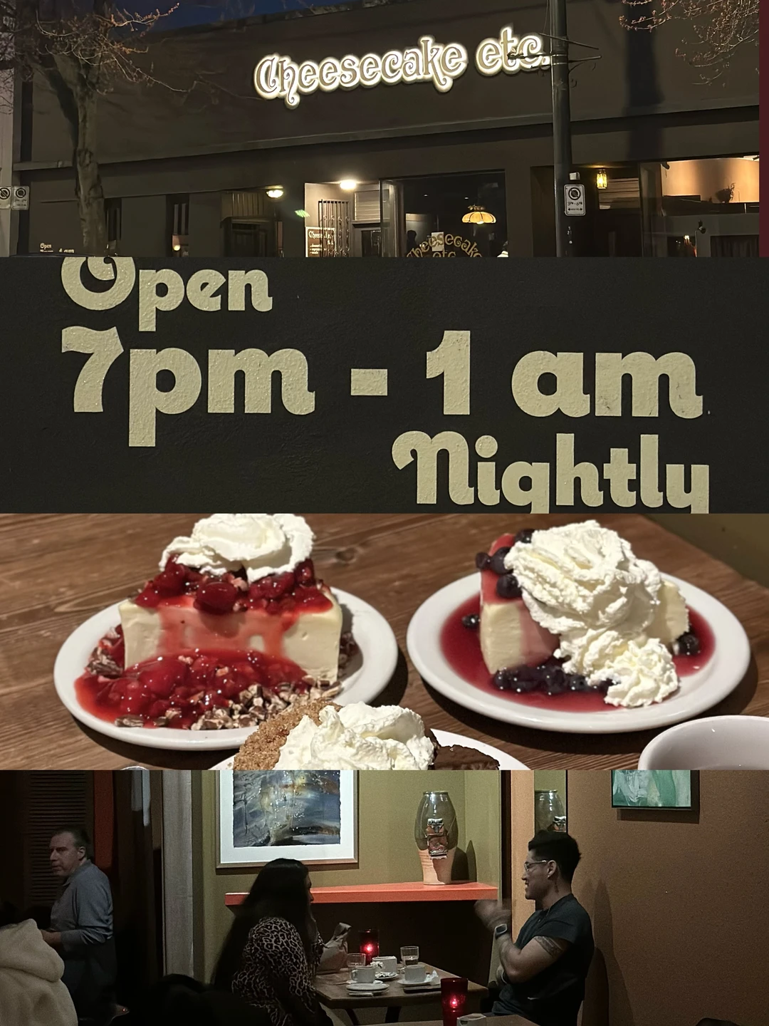 温哥华探店｜一家只属于夜晚的Cheesecake店