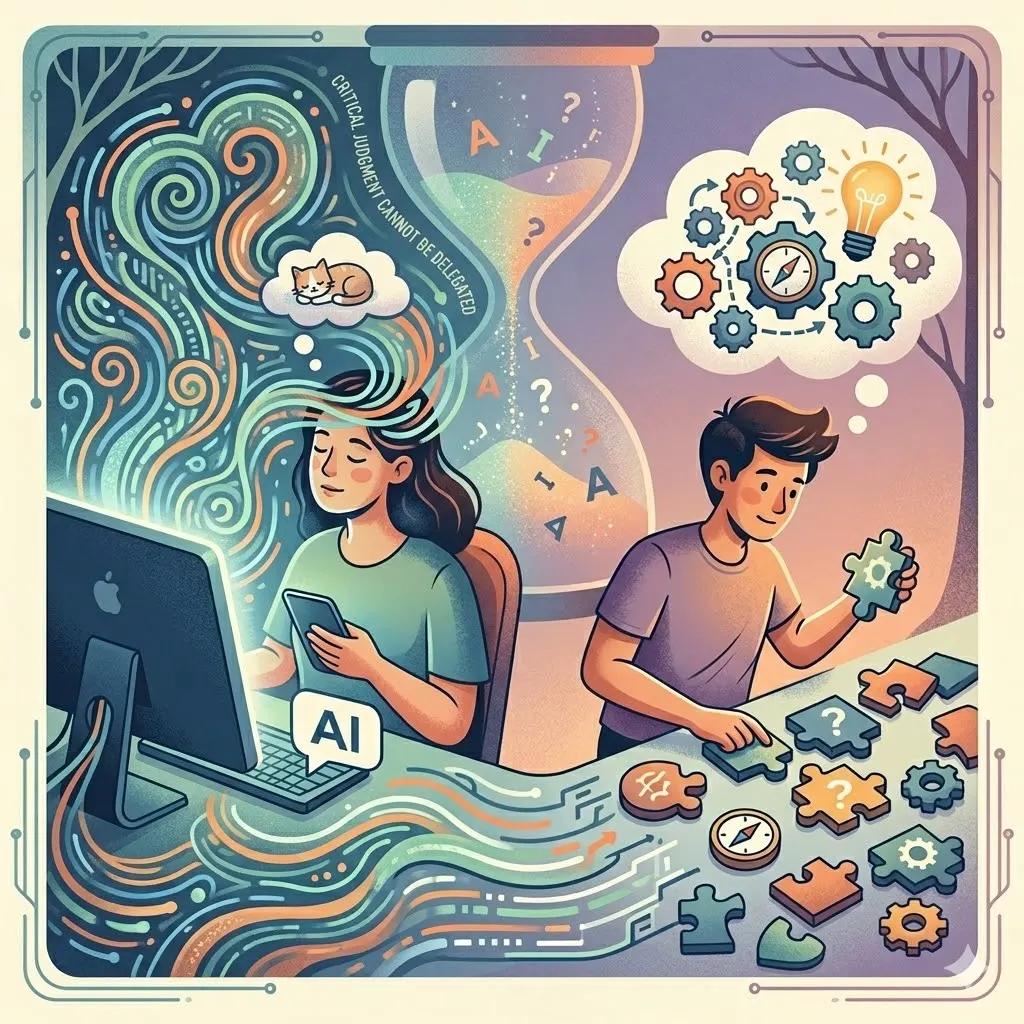 AI最可怕的地方，也许不是“会出错”，而是“说得太像对的”。
现在很多人遇到问题