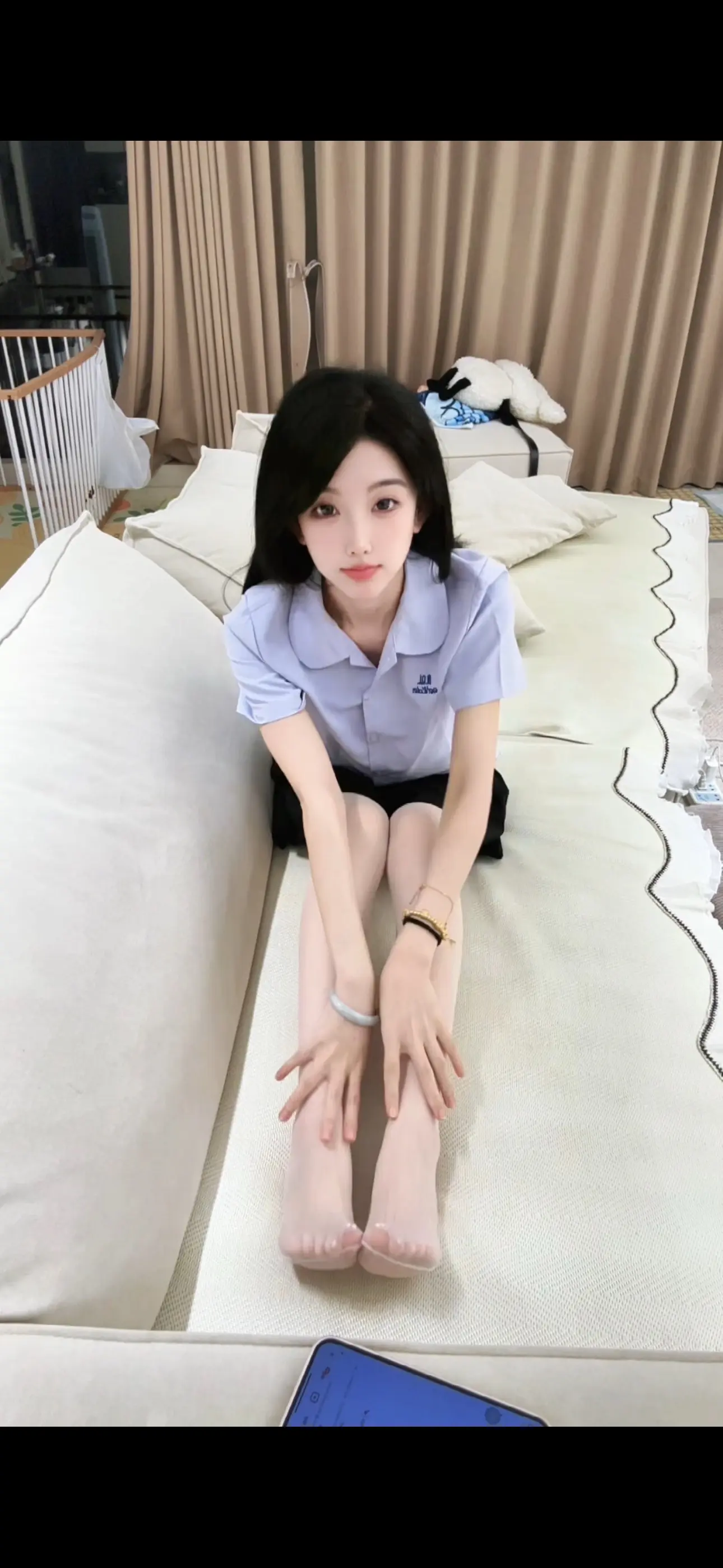脚比脸好看