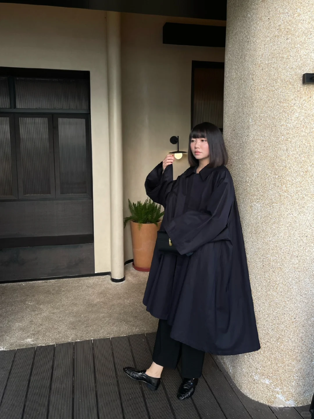 黑色风衣我很爱