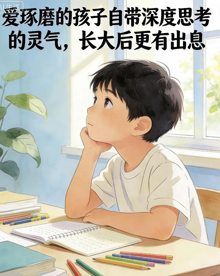 爱琢磨的孩子，未来必有大出息