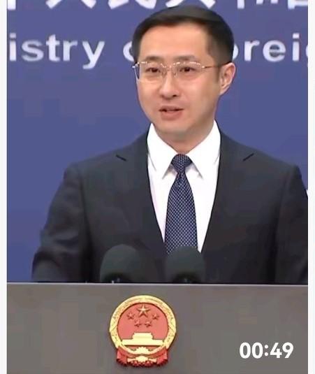 2026年3月23日，外交部发言人林剑在例行记者会上，回应了日本网民对首相高市早