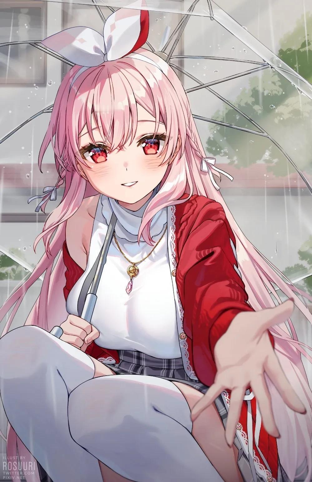 #动漫[超话]##漫视界企划# 画师rosuuri笔下颜色干净透亮的甜系少女#插