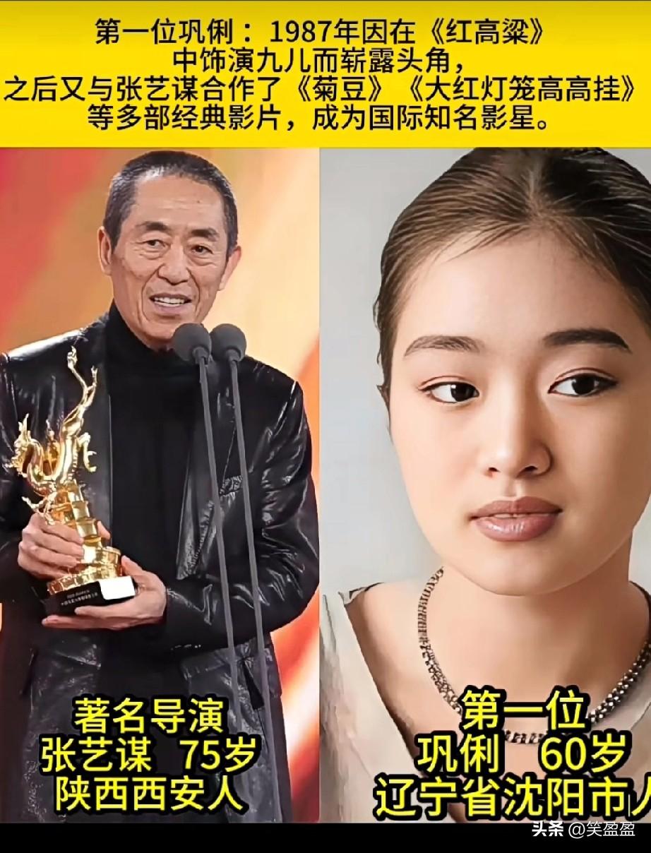 张艺谋力捧的13位女星
你认为哪位女星颜值最高？
