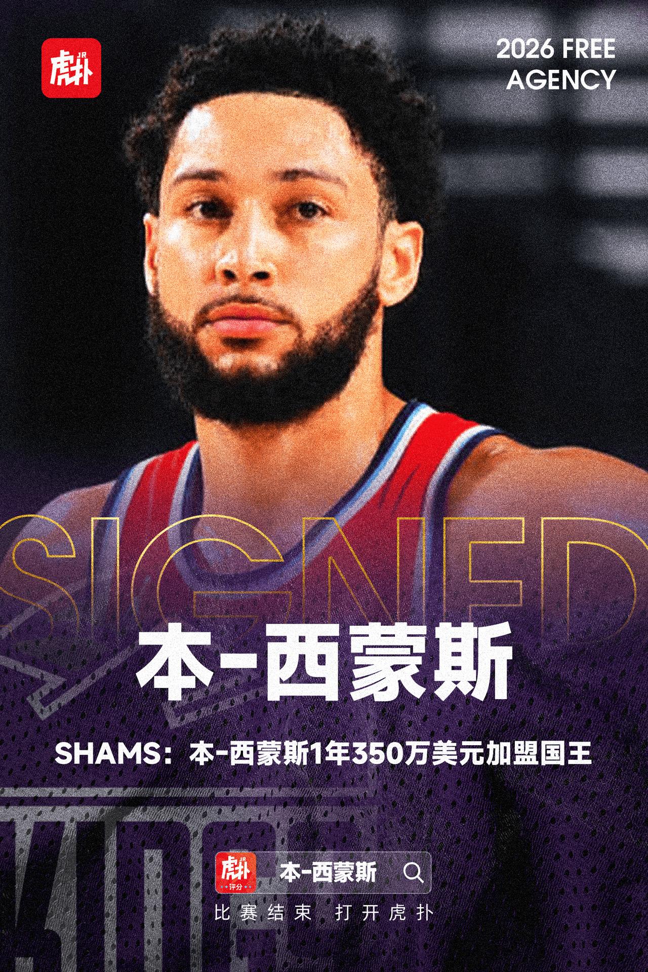 三点毁了状元郎！国王刮彩本·西蒙斯，会有意外惊喜吗？

球哥在两天前视频中说，你