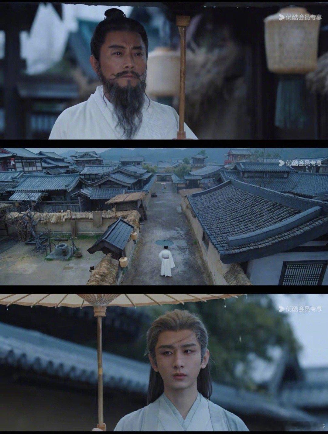 谁懂成毅张涵予这段时空交错对视 刷到这段直接封神！《长安二十四计》时空交错的对视