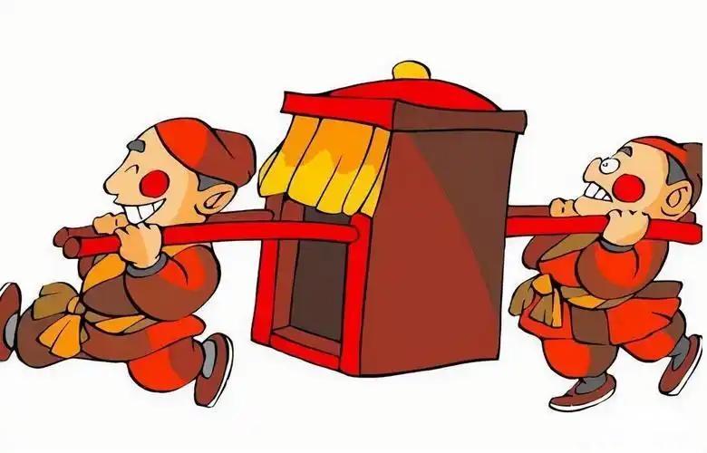 今生八字已造就，
你我命运各不同，
有人骑马官轿坐，
———？

上联：人生不同