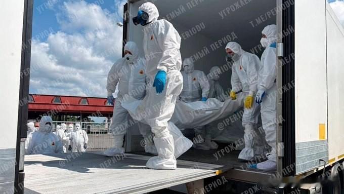 🇺🇦🇷🇺乌克兰再次进行了阵亡人员遗体交换

501名乌克兰阵亡人员的遗体