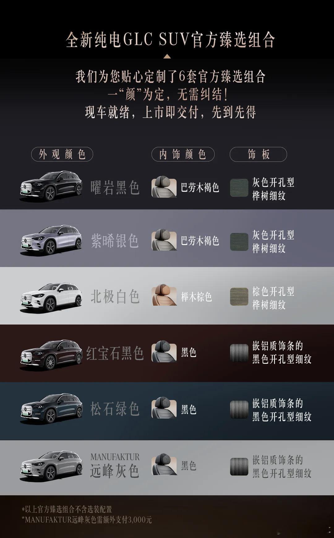 好不好看另外说，至少价格没有像cla ev那么自信了