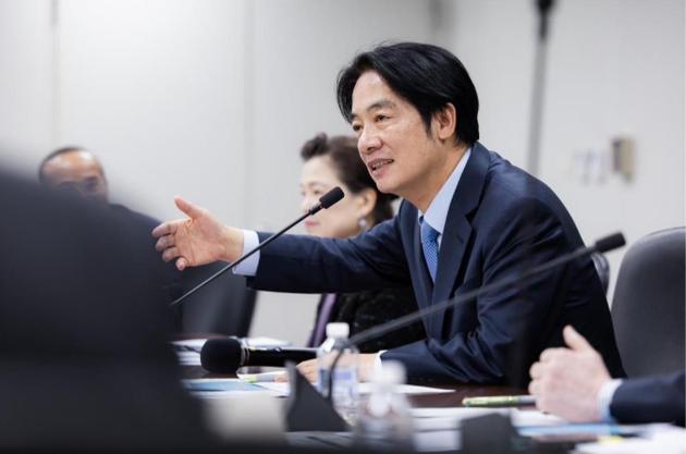台“总统府”发表声明，

5月16日，台湾地区赖清德办公室在回应特朗普“不希望看