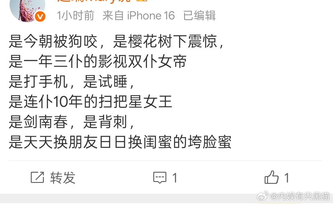 是很装（导演说的）是不响（自己说的）是被拦门外（粉丝团发的）是迟到大王（业内说的