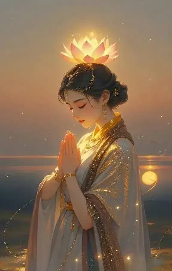 [比心]佛说：“不被尊重时，不必争辩，不必讨好，更不必自我怀疑。你只需收回目光，