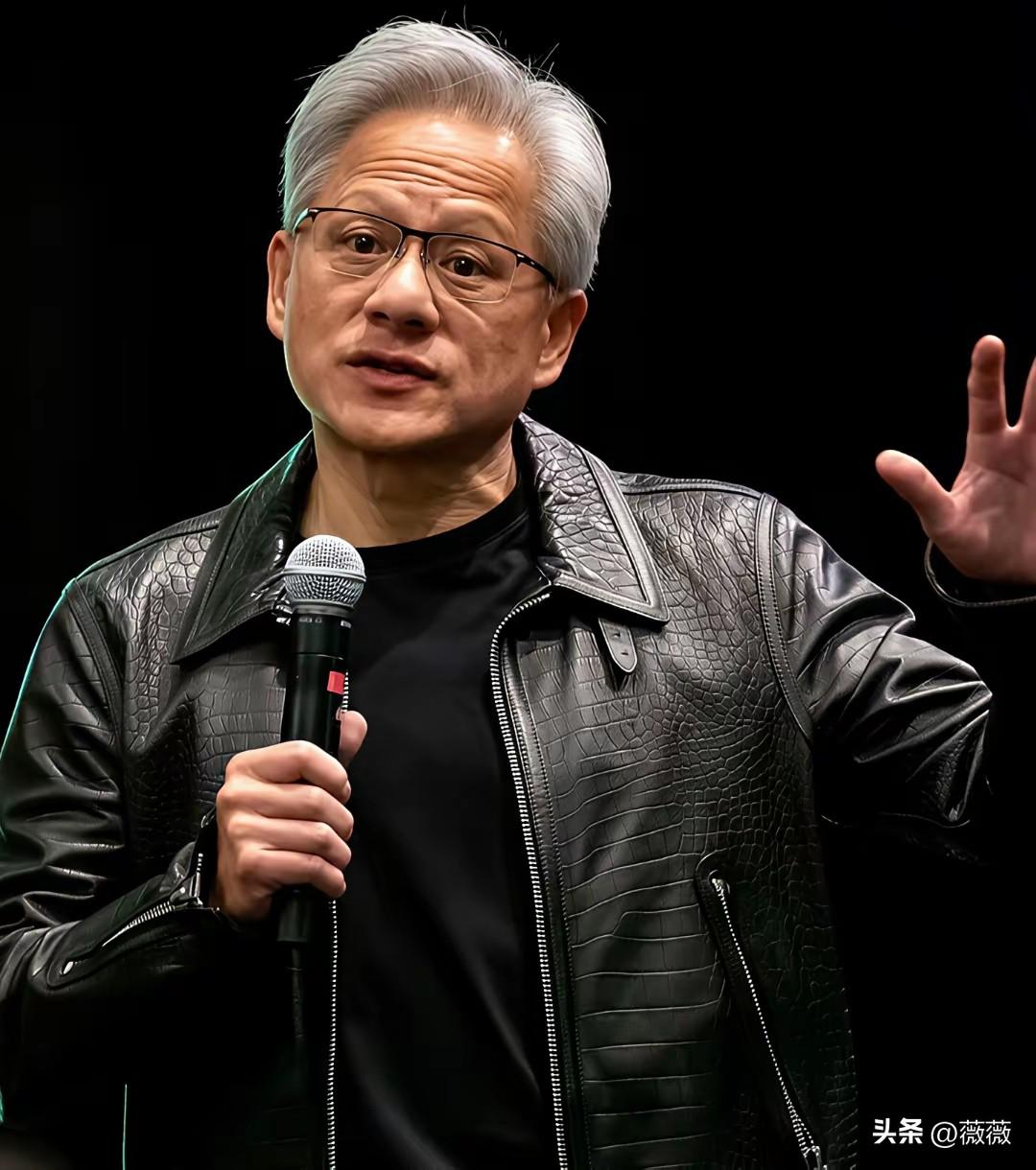 黄仁勋说：
“对我来说，没有什么工作是低人一等的，我曾经是个洗碗工，曾经还打扫过