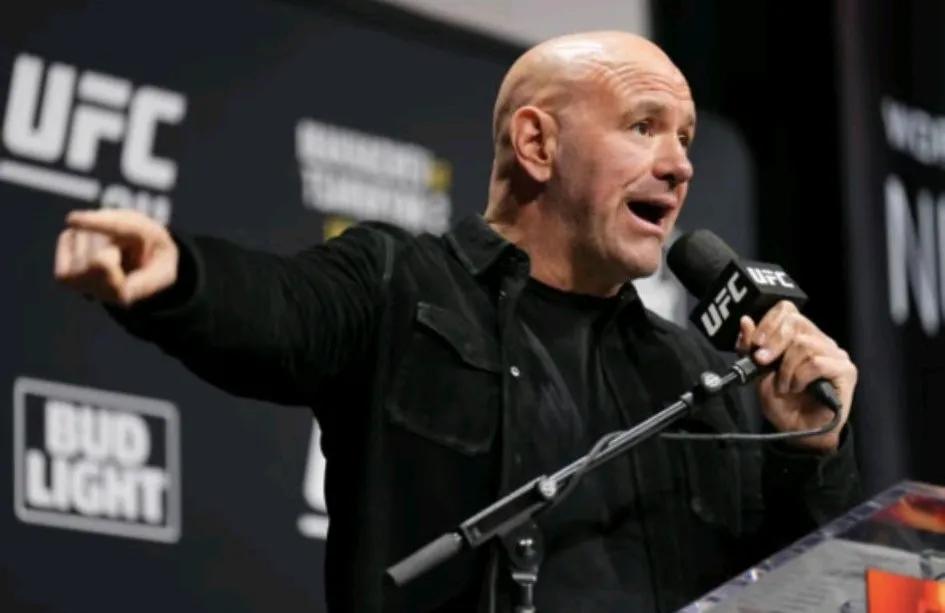 关键时刻不该掉链子啊
赛后发布会，“UFC总裁”白大拿（Dana White）表