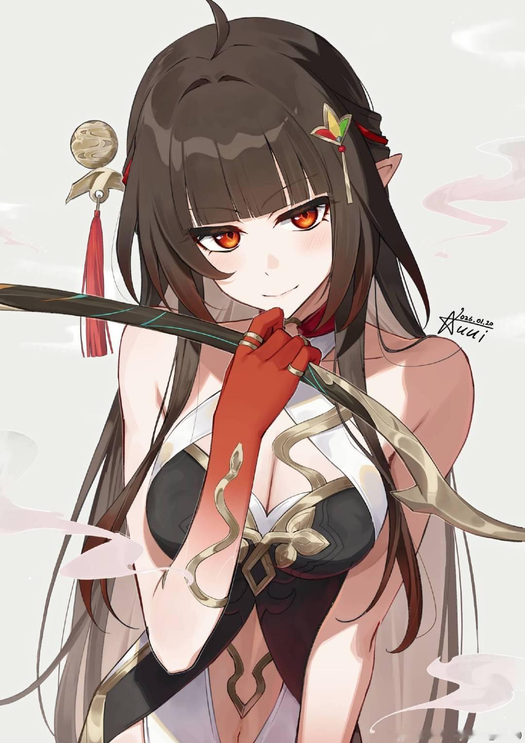 灵砂——崩坏：星穹铁道——画师: あううぃ，网页链接