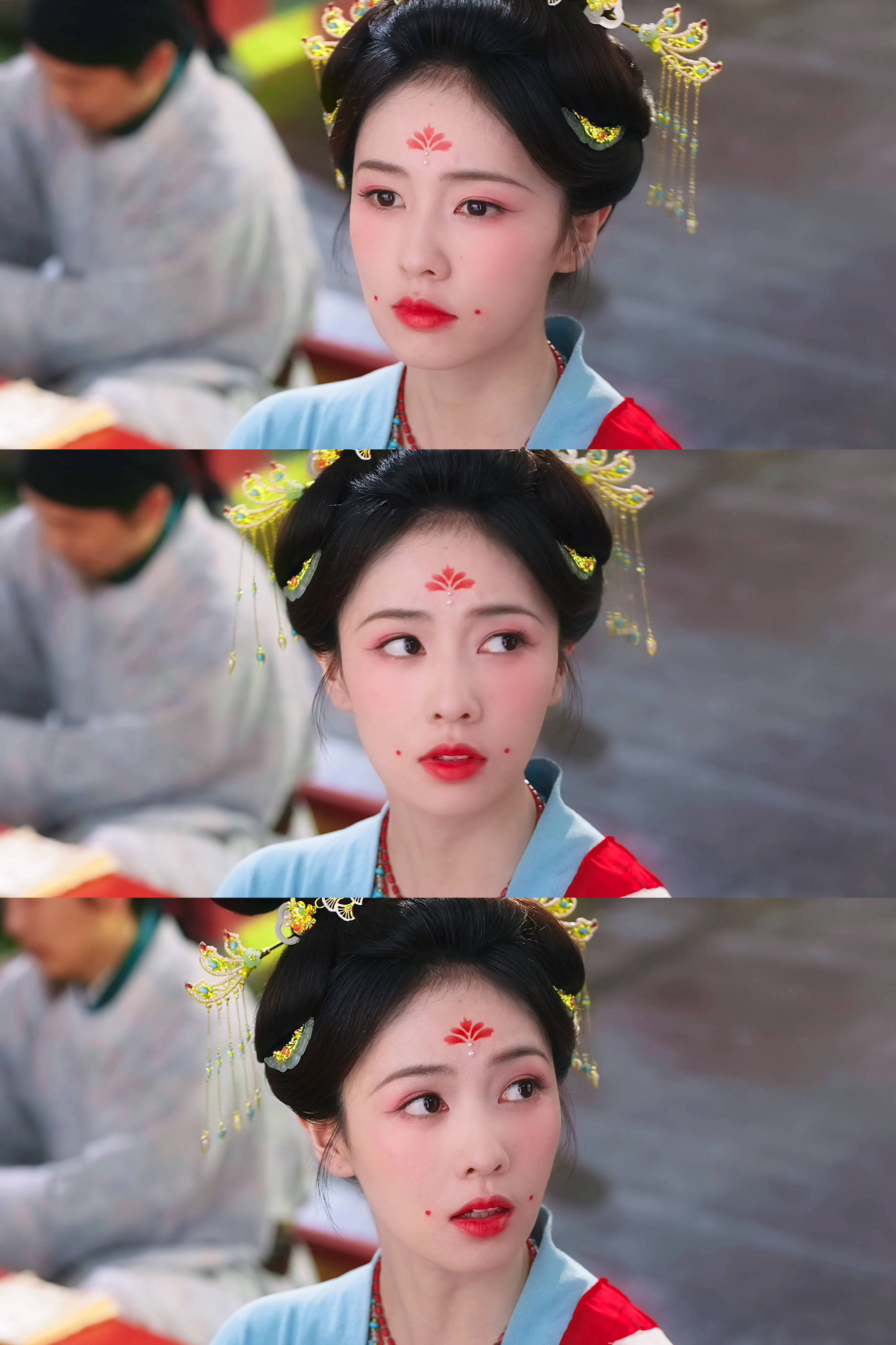 ·白鹿莫离 ·白鹿叶璃﻿ 你知道吗~遇见你之后再也没寻到任何美景，你是我相册里的