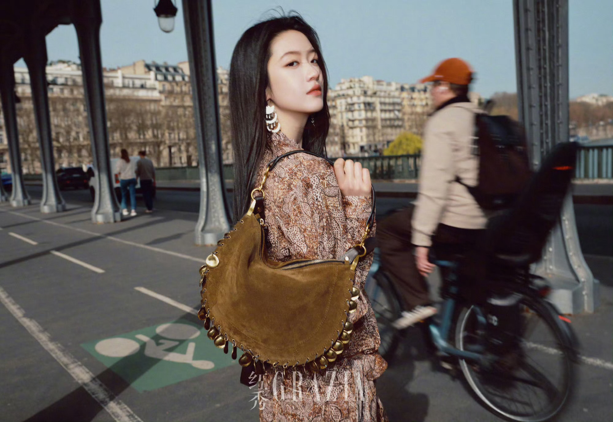 向涵之巴黎时装周 