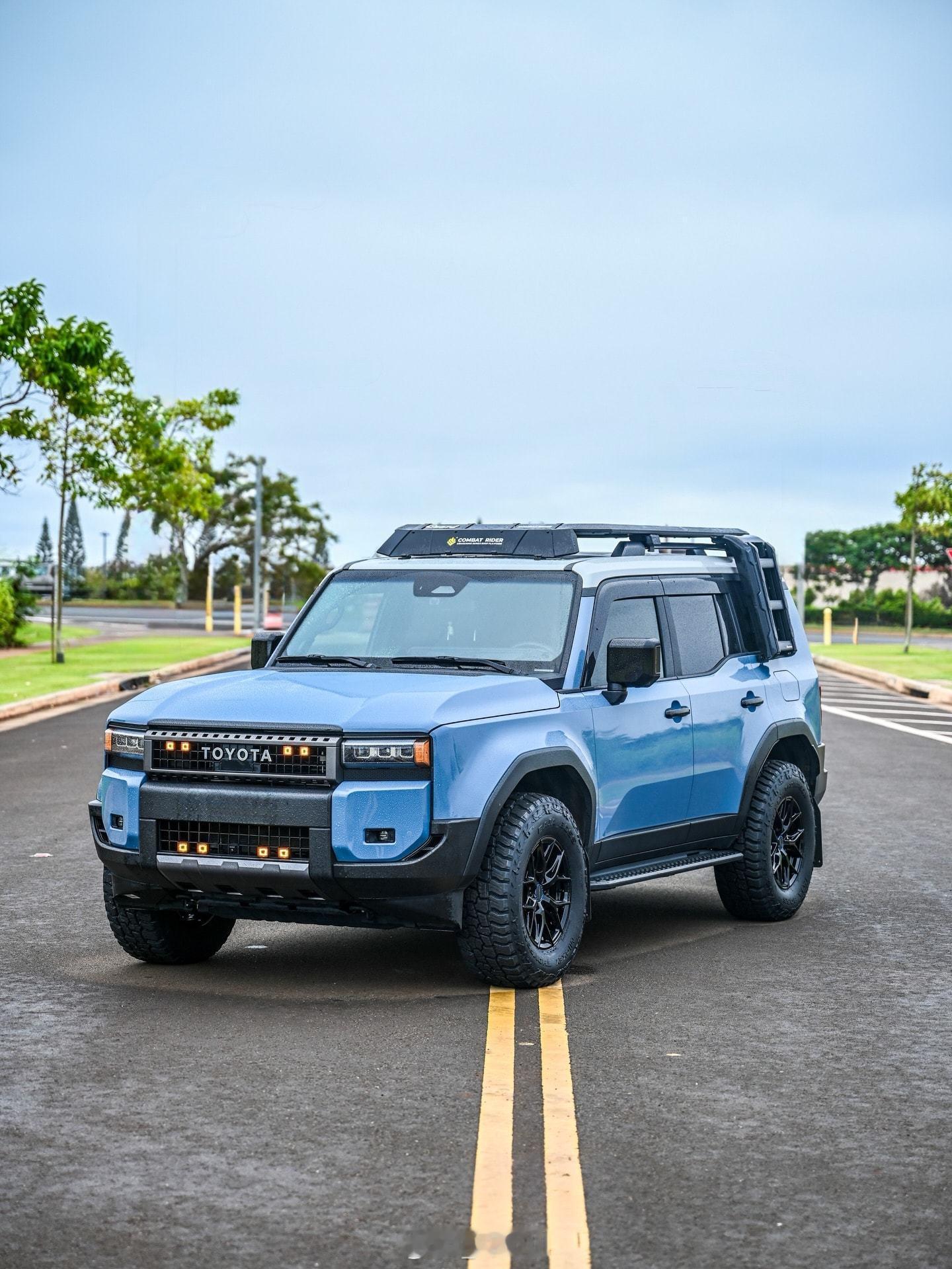 丰田普拉多改装案例  丰田霸道这个改装，整体看着很舒服，大家觉得怎么样