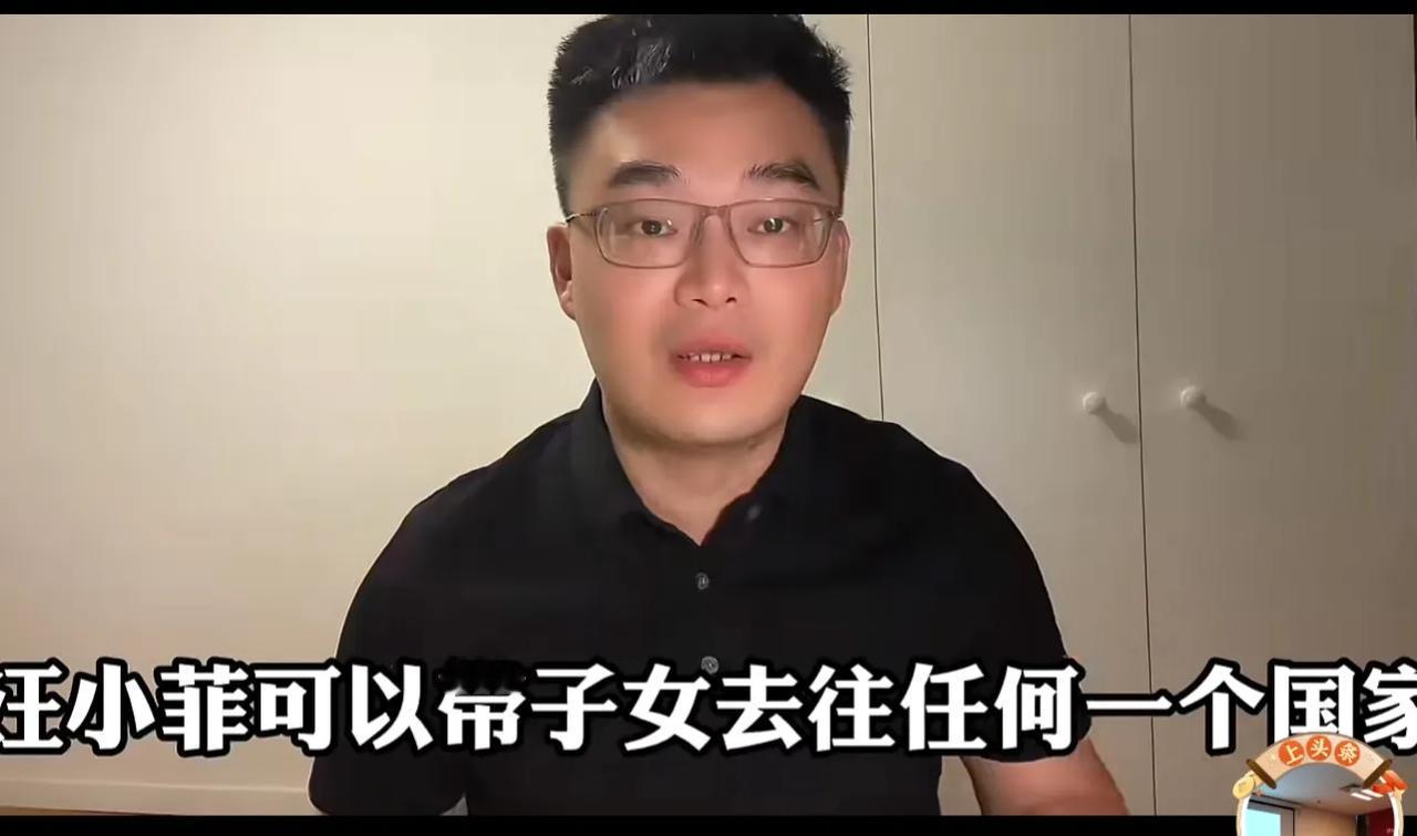 大家都知道：小汪总的两个孩子，爸爸和奶奶每次带他们去旅游，都是去大陆以外的任何国