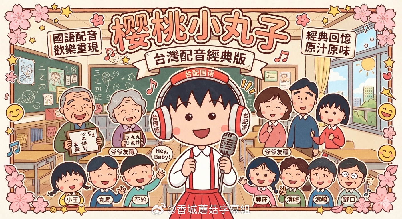 樱桃小丸子[超话]樱桃小丸子超话樱桃小丸子超话樱桃小丸子童年回忆杀 台配国语55