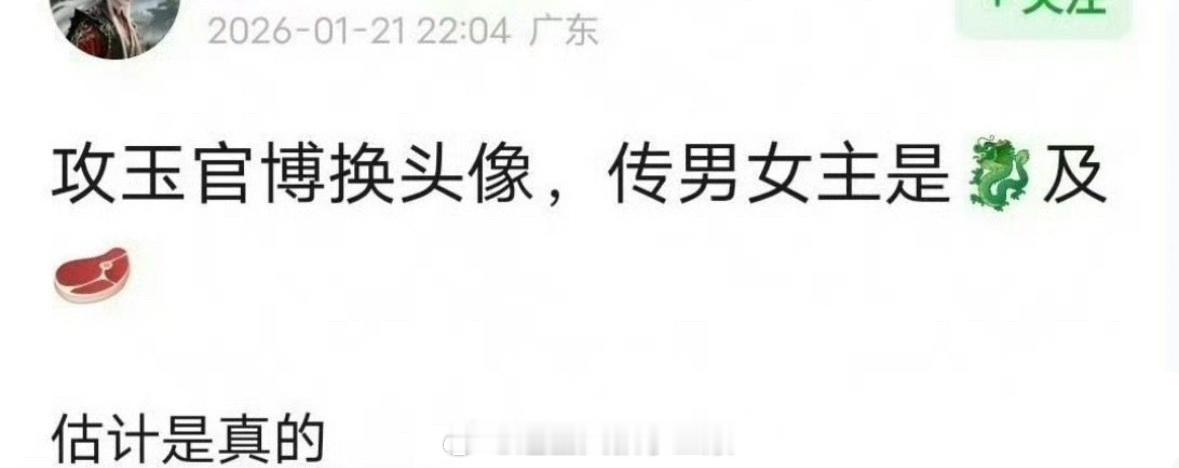攻玉，网传主演：赵露思、宋威龙 