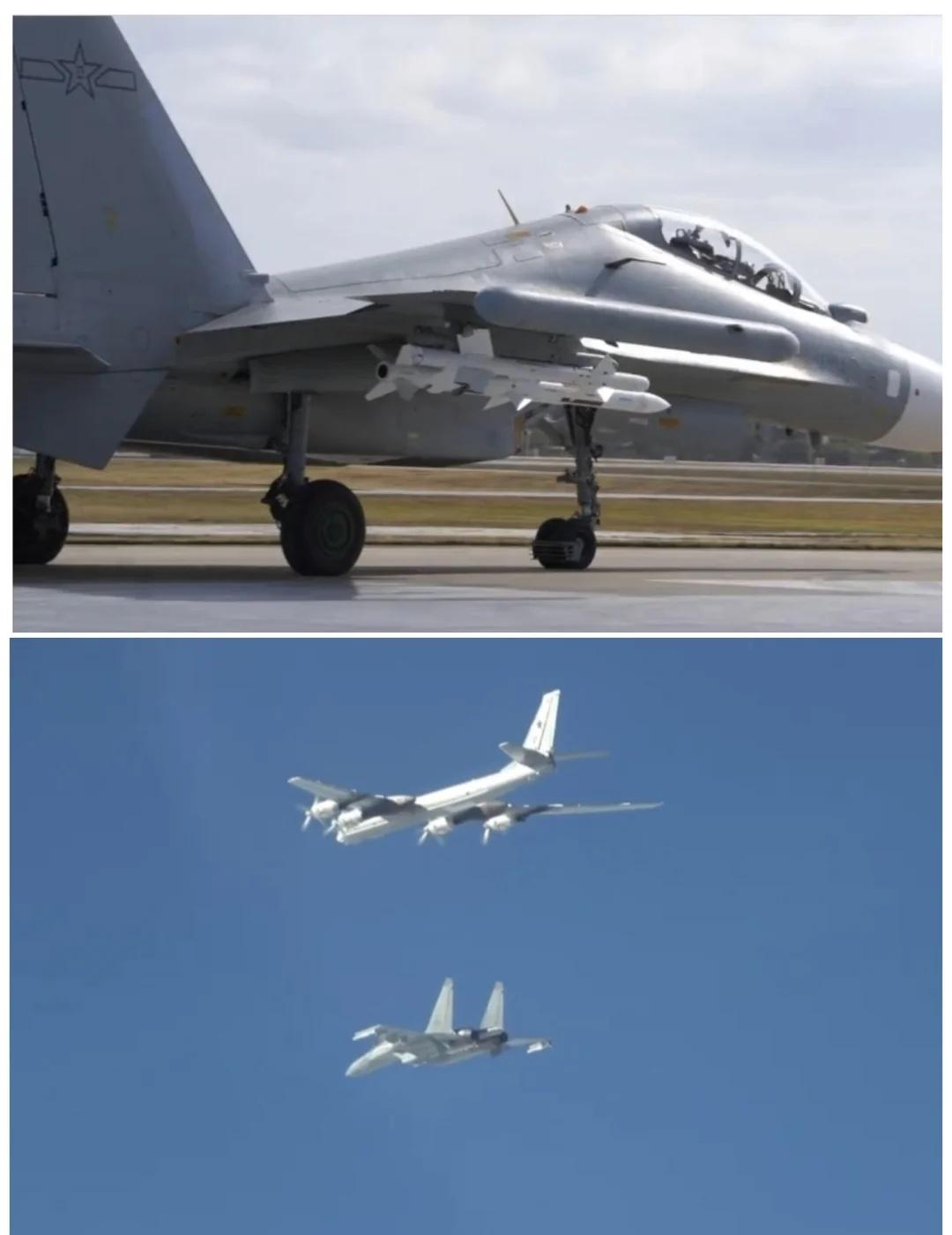 战略巡航的白头海雕
根据年度合作计划，中俄双方于12月9日在东海、太平洋西部空域