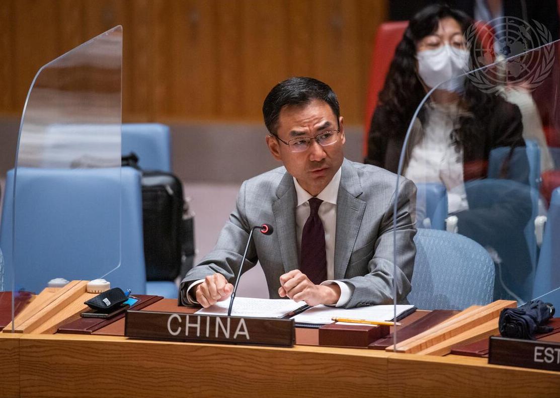 九三阅兵结束第三天，耿爽大使在联大发言，这次美国听懂了吧？

9月4日，中国常驻