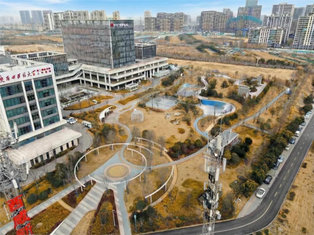 西安这里又一公园全面对外开放！周边居民又多了一个休闲、运动、娱乐的好去处....