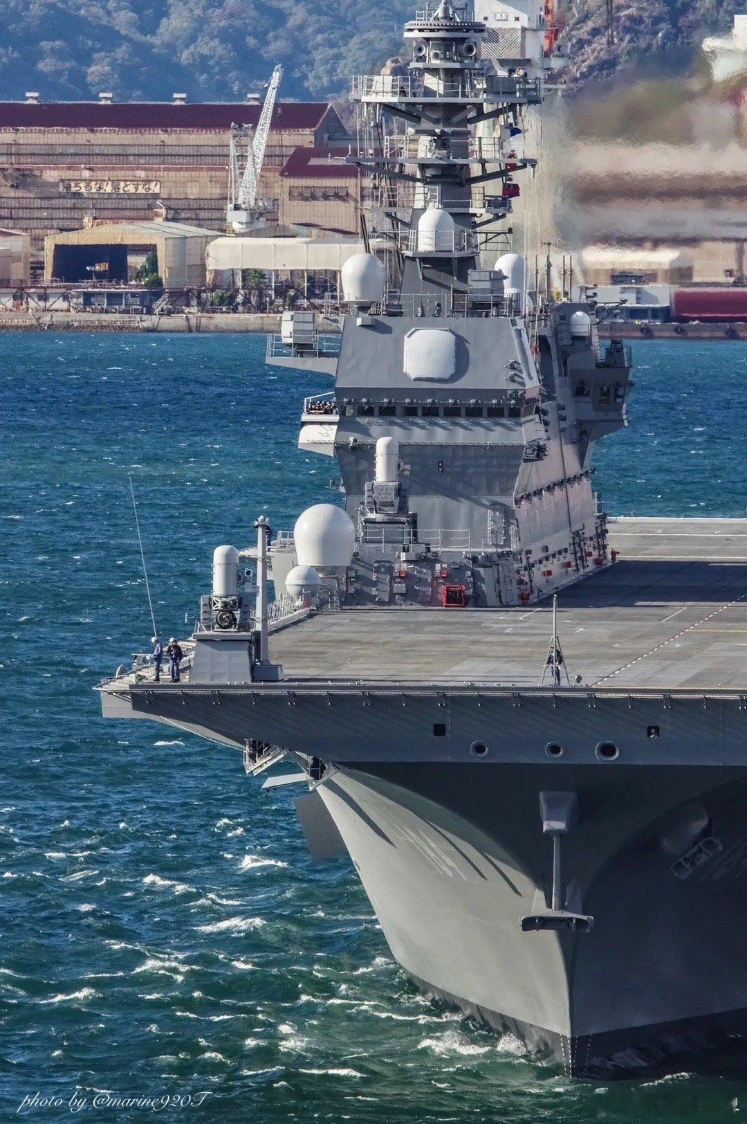 日本为什么不建造更大的航母？#国际情报员# 出云级航母首舰已经完成改装工作，其实