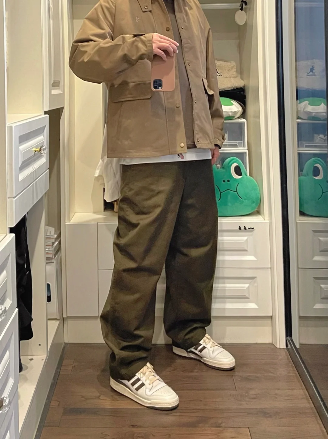 秋冬美拉德｜直筒裤穿搭