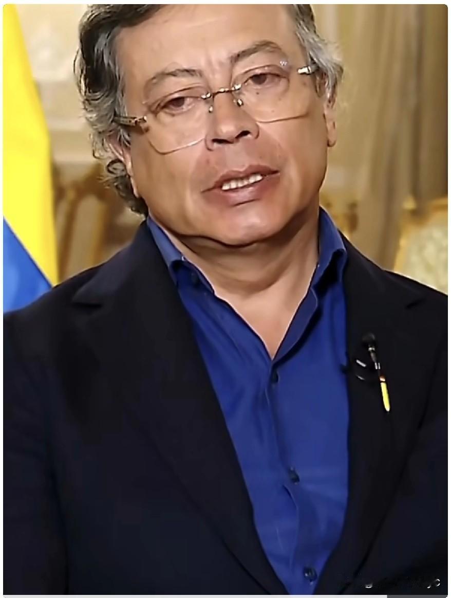 哥伦比亚总统古斯塔沃·佩特罗（Gustavo Petro）在接受CBS News