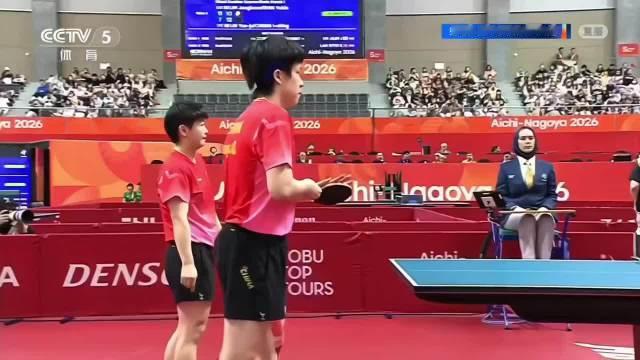 王楚钦孙颖莎vs松岛辉空张本美和
太厉害了！！孙颖莎还是太权威了